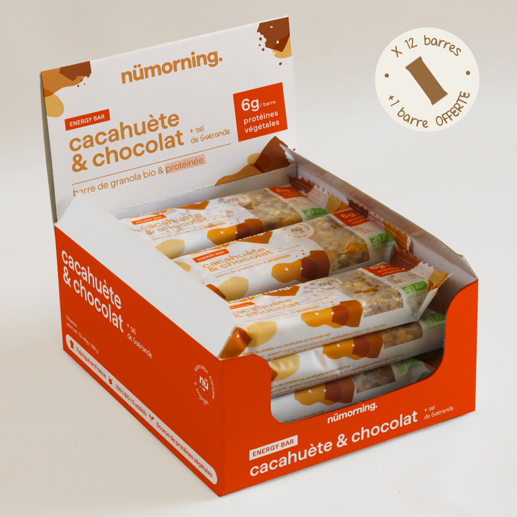 Cacahuète & chocolat - pack de 12