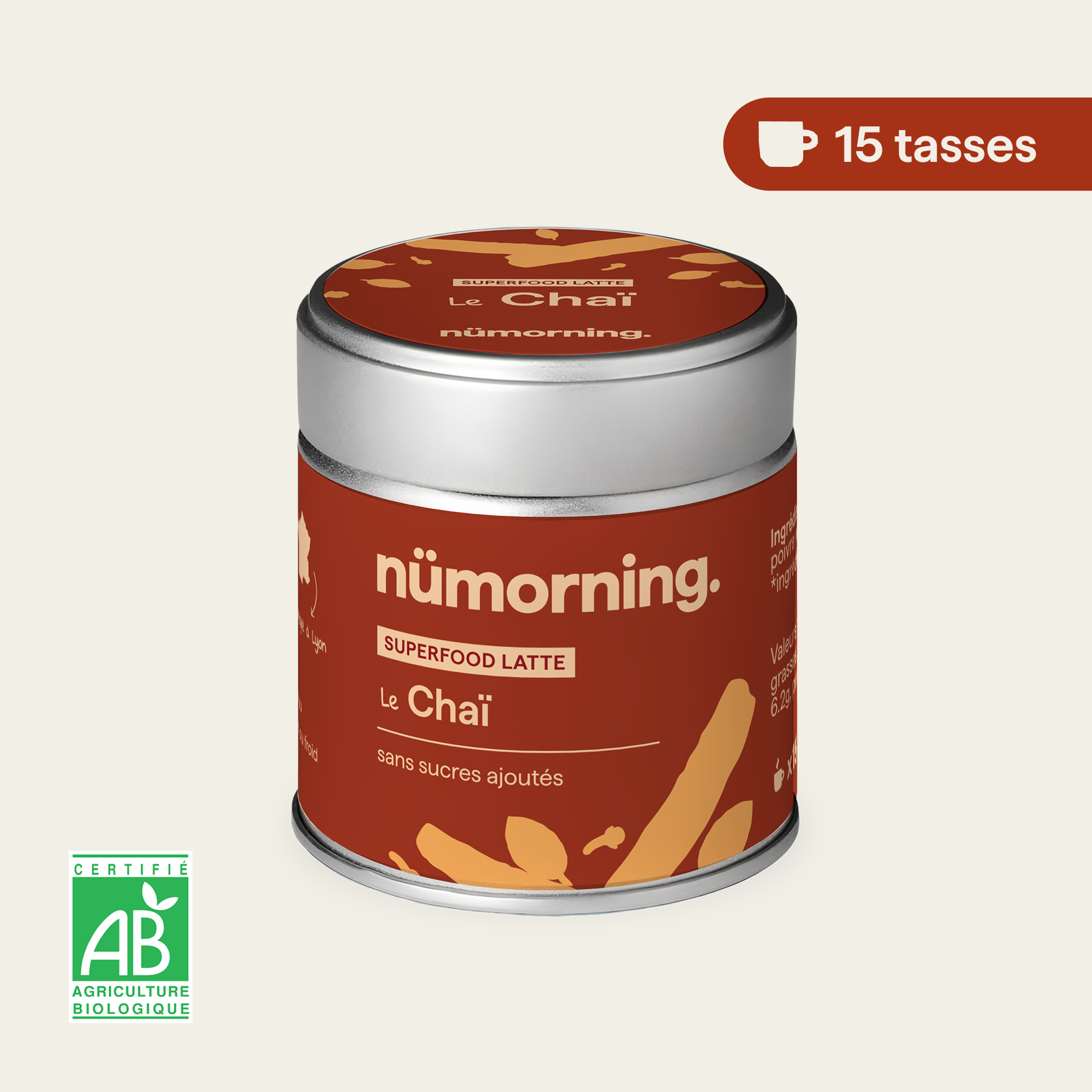 Le Chaï - sans sucres ajoutés